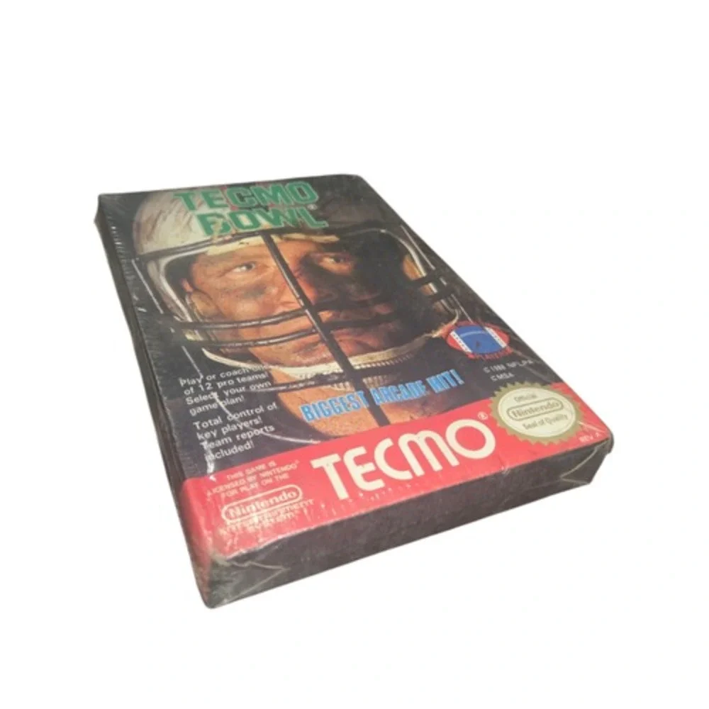 1989 Nintendo NES Tecmo Bowl Sealed Video Game